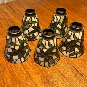 Hummingbird ceiling fan globes